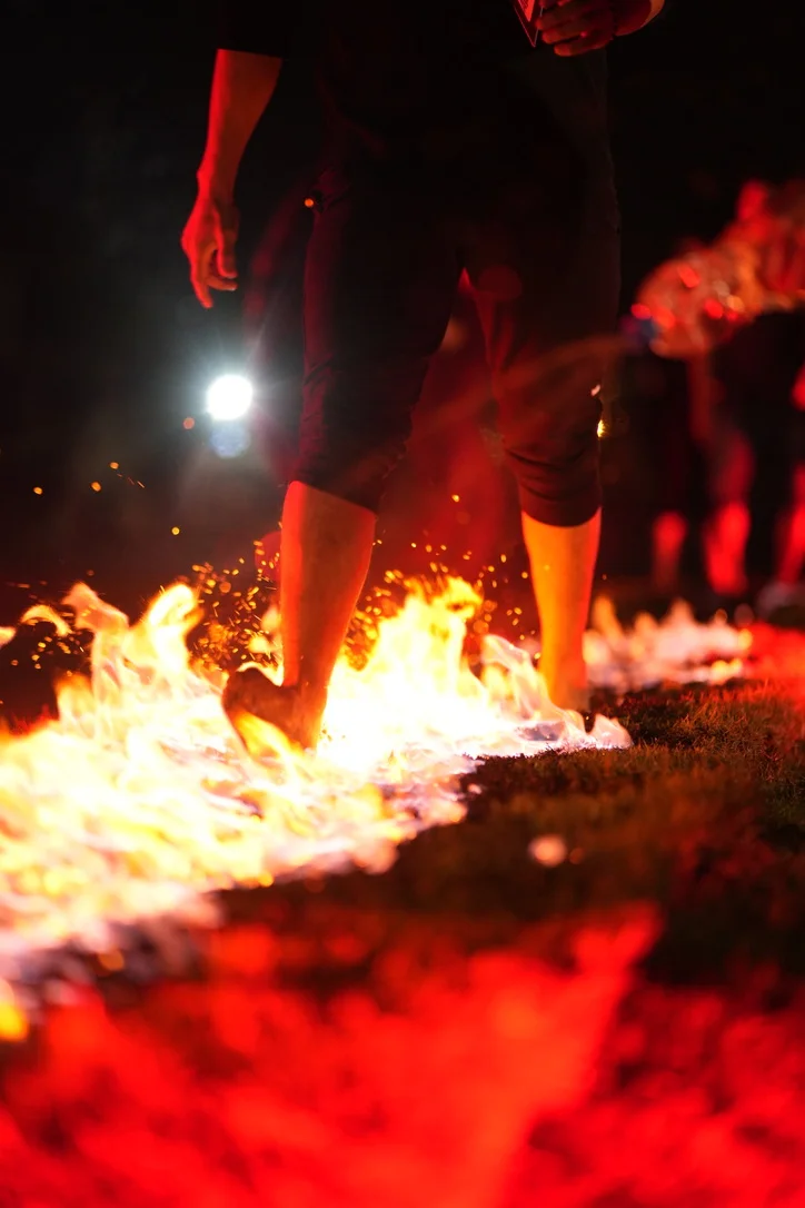 Caminata sobre fuego