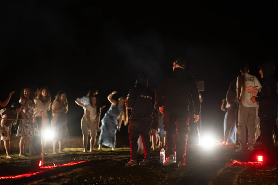 Experiencia grupal nocturna